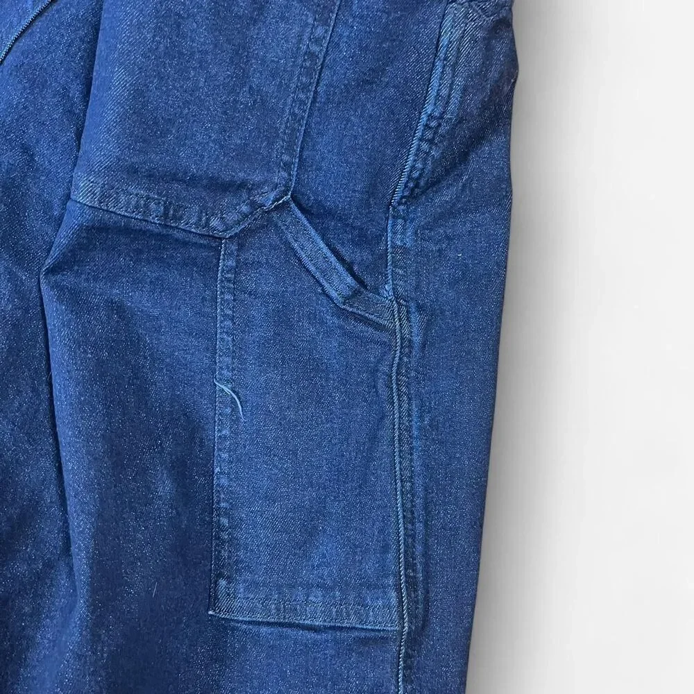Uniqlo Men's Blue and Navy Jeans